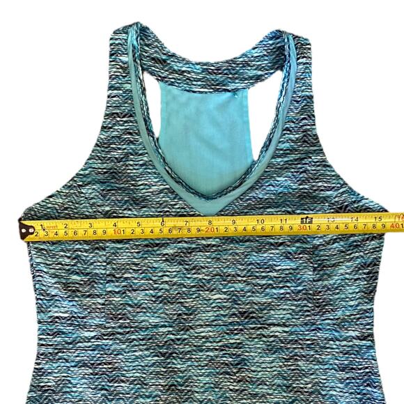 MPG Blue Sports Performance Tank Dress Size Small EUC - Picture 3 of 4